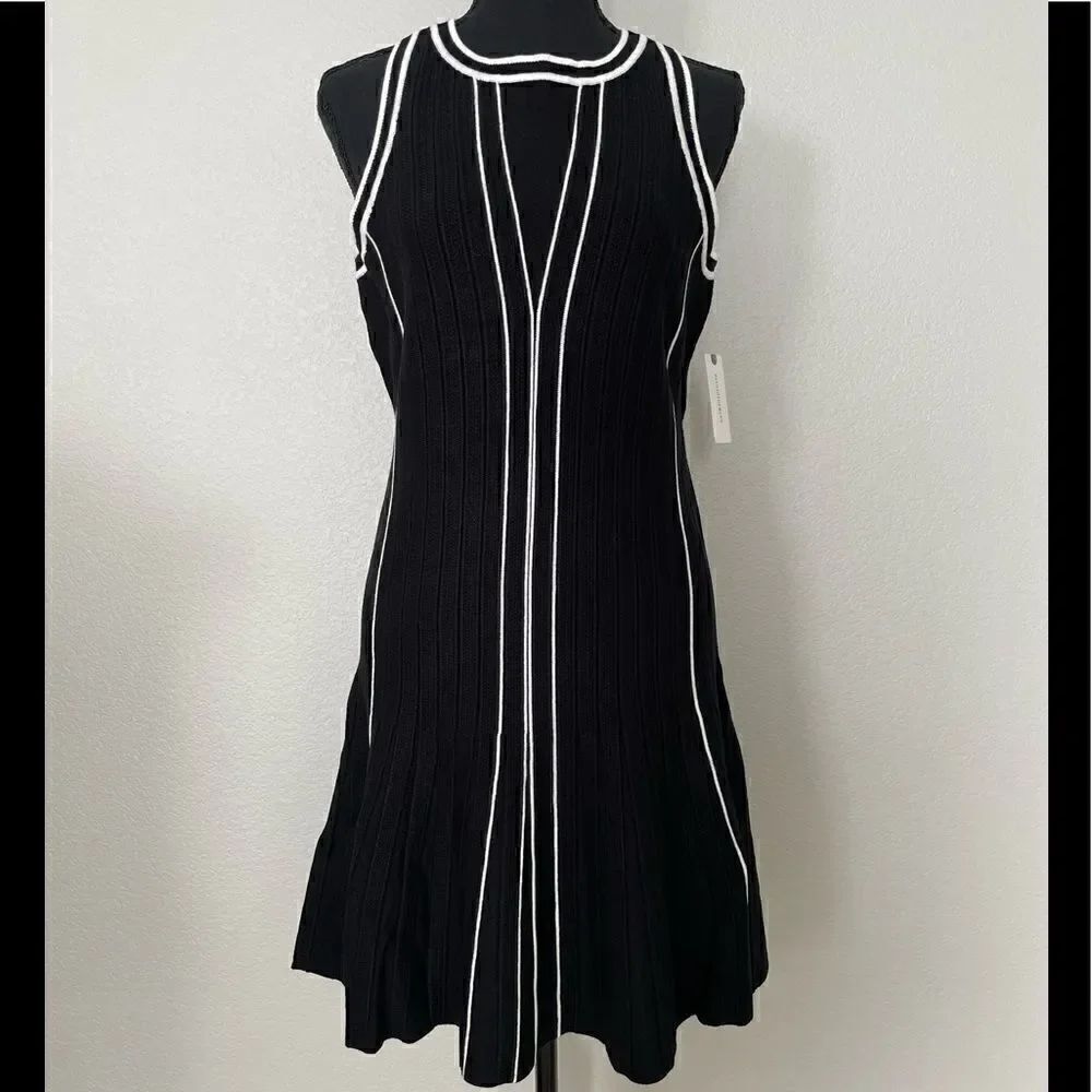NWT Anthropologie Sleeveless Pointelle Dress